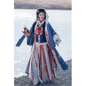 Nine Colored Deer 九色鹿 - Ming Dynasty Hanfu Set