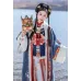 Nine Colored Deer 九色鹿 - Ming Dynasty Hanfu Top & Bijia & Coat Set