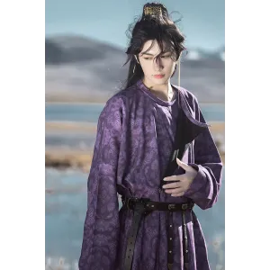 Guan Shan Yue 关山月 - Tang Dynasty Round Collar Robe Hanfu