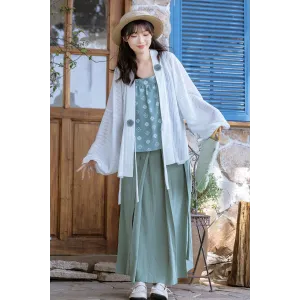 South Wind 南风 - Han Element Suspender Hanfu Outfit
