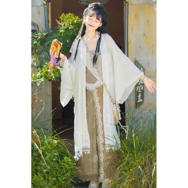 Provence Market 南法集市 - Han Element Hanfu Daily Coat Set Provence Market 南法集市 - Han Element Hanfu Daily Coat Set