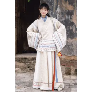 He Ling Yang Yang 和铃央央 -  Wei jin Style Qiyao Jiaoyu Skirt (Preorder)