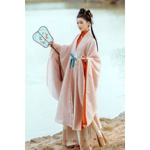 Xishang Meishao 喜上眉梢 - Ming Hanfu Ma Mian Skirt Set