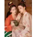 Zi Ye Ge 子夜歌 - Tang Hanfu Round Collar Robe