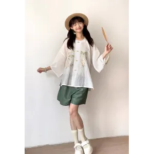 Small Brook 小溪 - Han Chinese Element Daily Casual Summer Hanfu