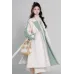Matcha Soy Milk 抹茶豆乳 - Han Element Hanfu Coat Matcha Soy Milk 抹茶豆乳 - Han Element Hanfu Coat