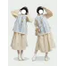 Spring Sun 春日暖阳 - Han Element Hanfu Set Spring Sun 春日暖阳 - Han Element Hanfu Set