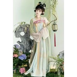 Chun Fang Xie 春芳歇 - Tang Dynasty Hanfu Jiaoyu Skirt
