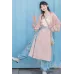 Late Peach 晚桃 - Tang Dynasty Hanfu Set (Preorder)