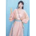 Late Peach 晚桃 - Tang Dynasty Hanfu Set (Preorder)