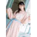 Late Peach 晚桃 - Tang Dynasty Hanfu Set (Preorder)