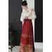 Zhaozhao Mumu 朝朝暮暮 - New Chinese Style Wedding Hanfu Top & Mamian Skirt Set