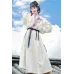 Mu Xi 木樨 - Tang Hanfu Round Collar Robe