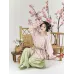 Peach Blossoms Smile 桃花笑 - Tang Dynasty Hanfu Set