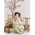 Peach Blossoms Smile 桃花笑 - Tang Dynasty Hanfu Set