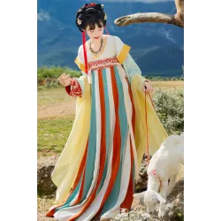 Cherry 樱桃 - Tang Dynasty Hanfu Jiaoyu Skirt