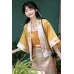 Orange Yellow 橙黄 - Song Hanfu Two-piece Skirt Set (Preorder)