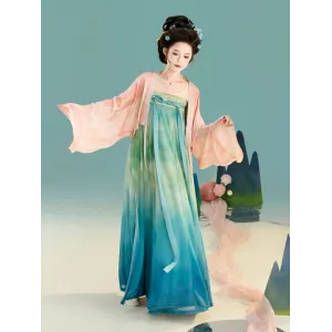 Clear Spring 清泉 - Tang Dynasty Hanfu Qixiong Ruqun
