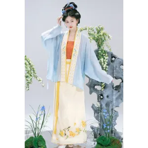 Qing Yue Ci 清月辞 - Song Dynasty Style Qiyao Ruqun Hanfu