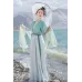Curling Smoke 烟袅袅 - Tang Dynasty Hanfu Qixiong Jiaoyu Skirt