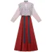 Coral Casket 珊瑚匣 - Tang Dynasty Hanfu Beizi Skirt
