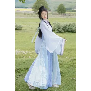 Jade Branch Snow 琼枝雪 - Wei jin Style Qiyao Ruqun