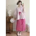 Sweet Peach 甜桃 - Han Element Hanfu Set