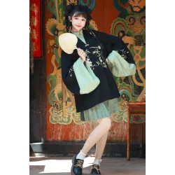 Bamboo Leaf Rabbit 竹叶兔 - Ming Hanfu Set