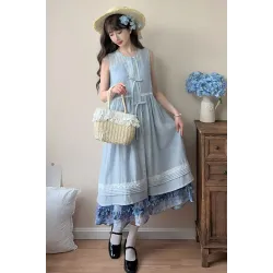 Zi Xiang Xue 紫香雪 - Han Element Hanfu Bijia & Skirt Set (Preorder)