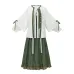Green Sleeves 绿袖子 - Han Element Hanfu Set