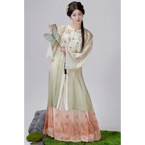 Fallen Flower 落花笺 - Ming Dynasty Hanfu Set