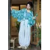 Blue Island 蓝屿 - Han Element Suspender Hanfu Outfit (Preorder)