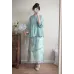 Mint Herb 薄荷草 - Han Element Hanfu Skirt Set