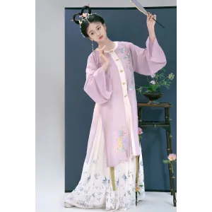 Wisteria Shadow 藤萝影 - Ming Dynasty Hanfu Set