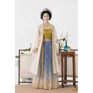 West Garden 西园 - Song Hanfu Song Mo & Coat & Skirt Set