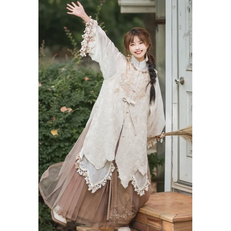 Sicilian Afternoon 西西里午后 - Han Element Hanfu Set Sicilian Afternoon 西西里午后 - Han Element Hanfu Set