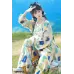 Ta Hua Gui 踏花归 - Tang Dynasty Hanfu Round Collar Robe Set (Preorder)