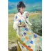Ta Hua Gui 踏花归 - Tang Dynasty Hanfu Round Collar Robe Set (Preorder)