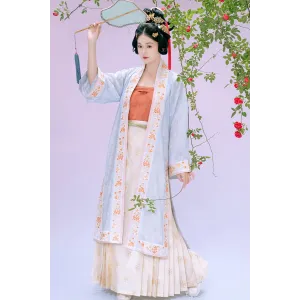 Qing Luo 轻罗 - Song Dynasty Style Qiyao Ruqun Hanfu