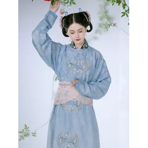 Zhao Zhao 迢迢 - Song Dynasty Style Round Collar Robe