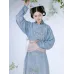 Zhao Zhao 迢迢 - Song Dynasty Style Round Collar Robe