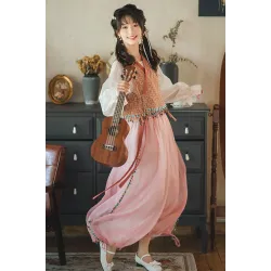 Song of Altai 阿尔泰之歌 - Han Chinese Element Improve Style Hanfu (Preorder)