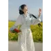 Qing Ji 青荠 - Song Dynasty Style Qiyao Ruqun Hanfu