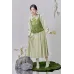 Wind Chime Flower 风铃草 - Han Element Hanfu Set