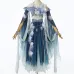 Yunhai Jiaofu 云海鲛浮 - Exotic Hanfu Top &  Necklace & Skirt & Sleeves Set