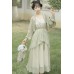 Orchid Collection 兰草集 - Han Chinese Element Improved Daily Dress Hanfu Orchid Collection 兰草集 - Han Chinese Element Improved Daily Dress Hanfu
