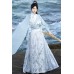 Cloud Piercing 凌云 - New Chinese Style Stand Collar Chivalrous Xiake Mamian Skirt Set
