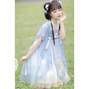 Summer Lotus 夏荷 - Han Chinese Element Daily Casual Hanfu