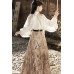 Heavenly Envoy 天国使臣 - New Chinese Style Shirt & Mamian Skirt Set Heavenly Envoy 天国使臣 - New Chinese Style Shirt & Mamian Skirt Set