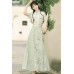 Seeking Summer 寻夏 - New Chinese Style Shirt & Mamian Skirt Set Seeking Summer 寻夏 - New Chinese Style Shirt & Mamian Skirt Set